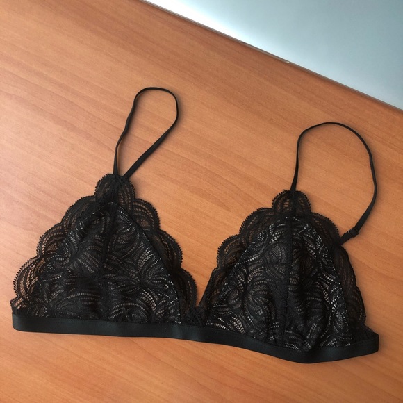 Size M Talula Semi-See-Through Lace Bralette - Picture 1 of 8